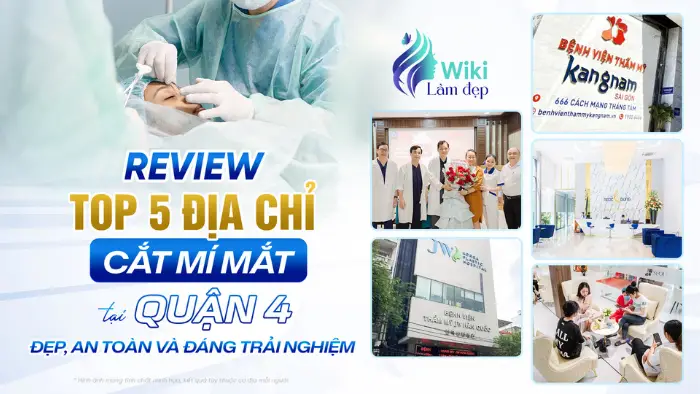 Review top 5 địa chỉ cắt mí mắt tại Quận 4 đẹp, an toàn và đáng trải nghiệm
